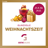 Goethe Galerie Jena - Weihnachtszeit