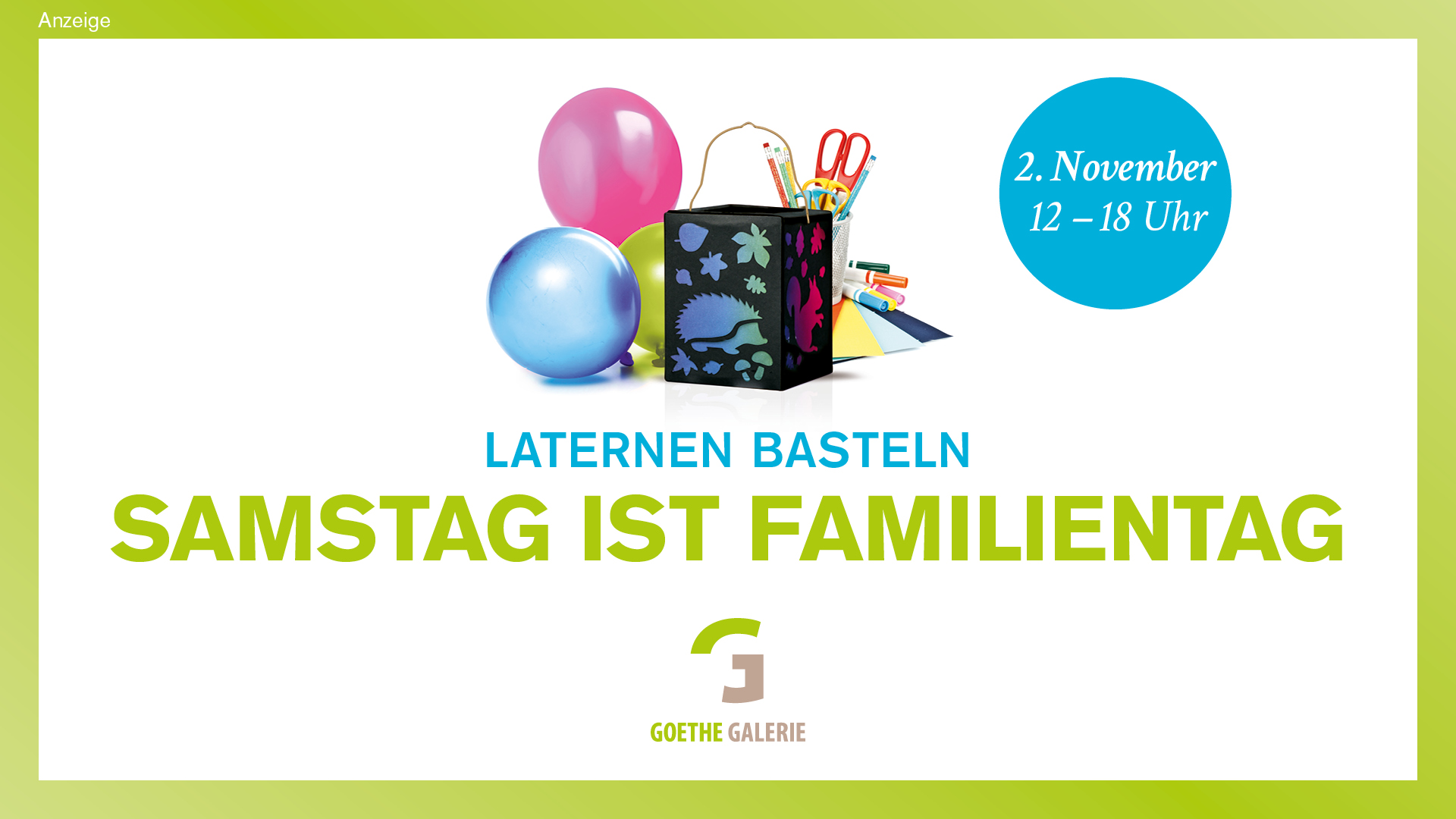 Goethe Galerie Jena - Familiensamstag November