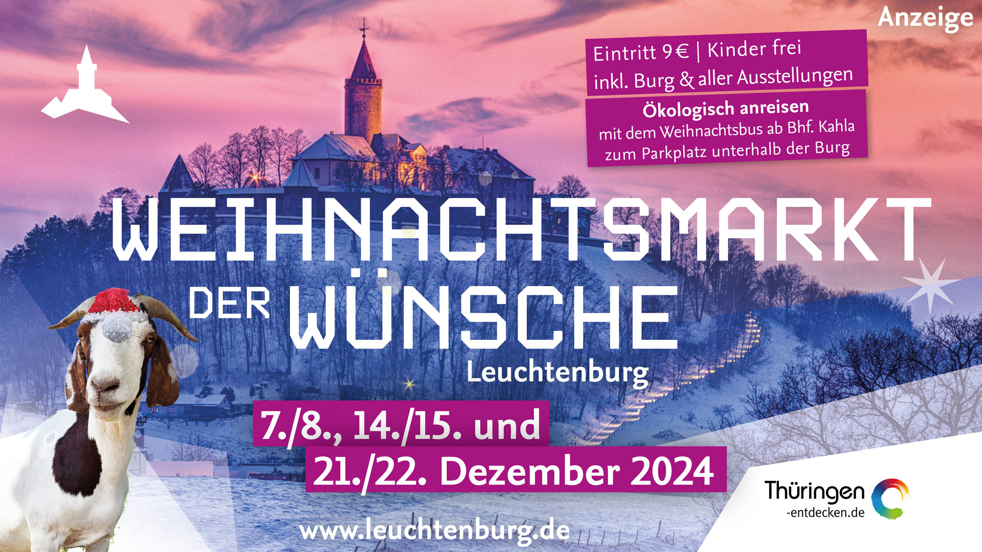 Leuchtenburg Weihnachten