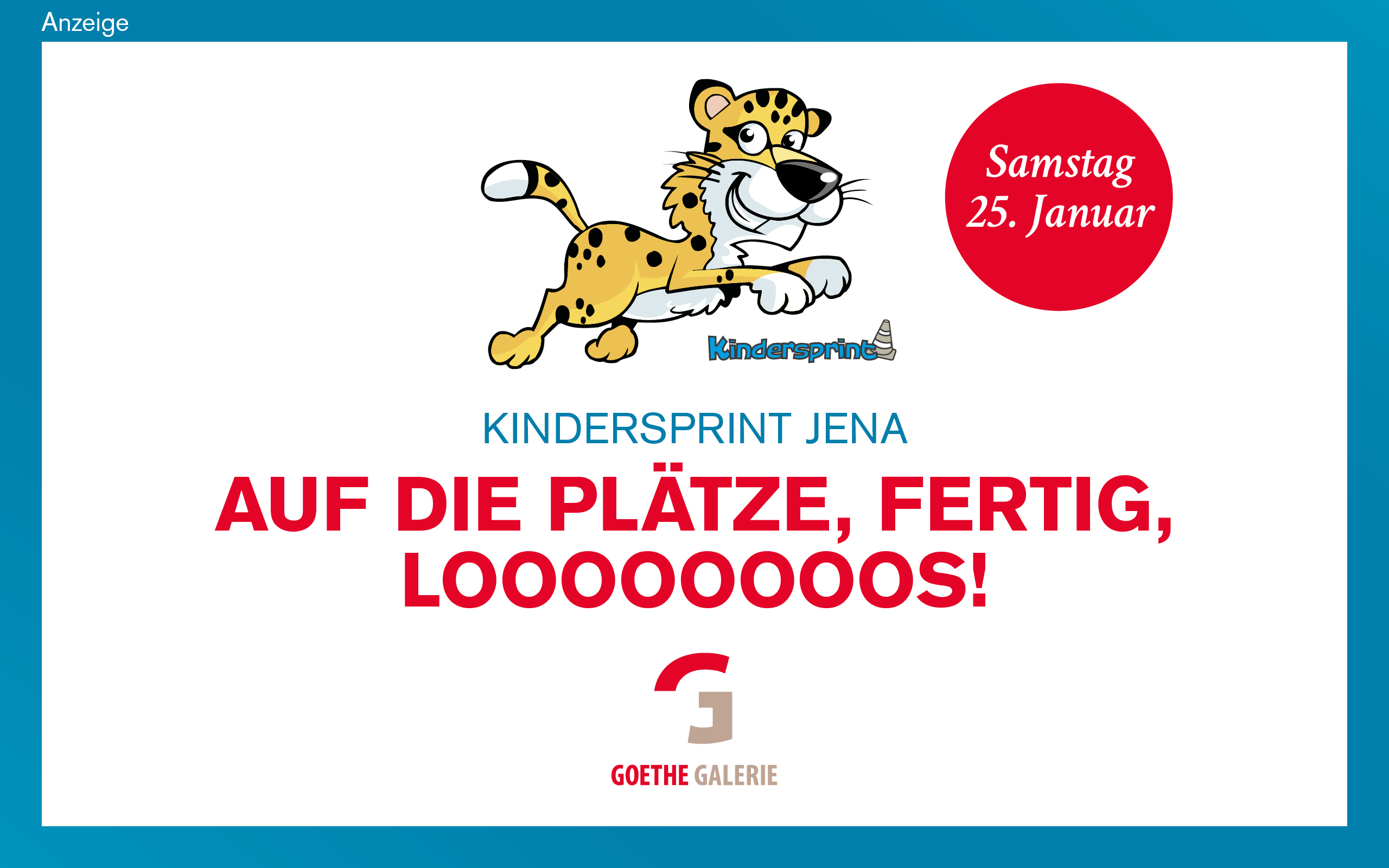 Goethe Galerie Jena - Kindersprint