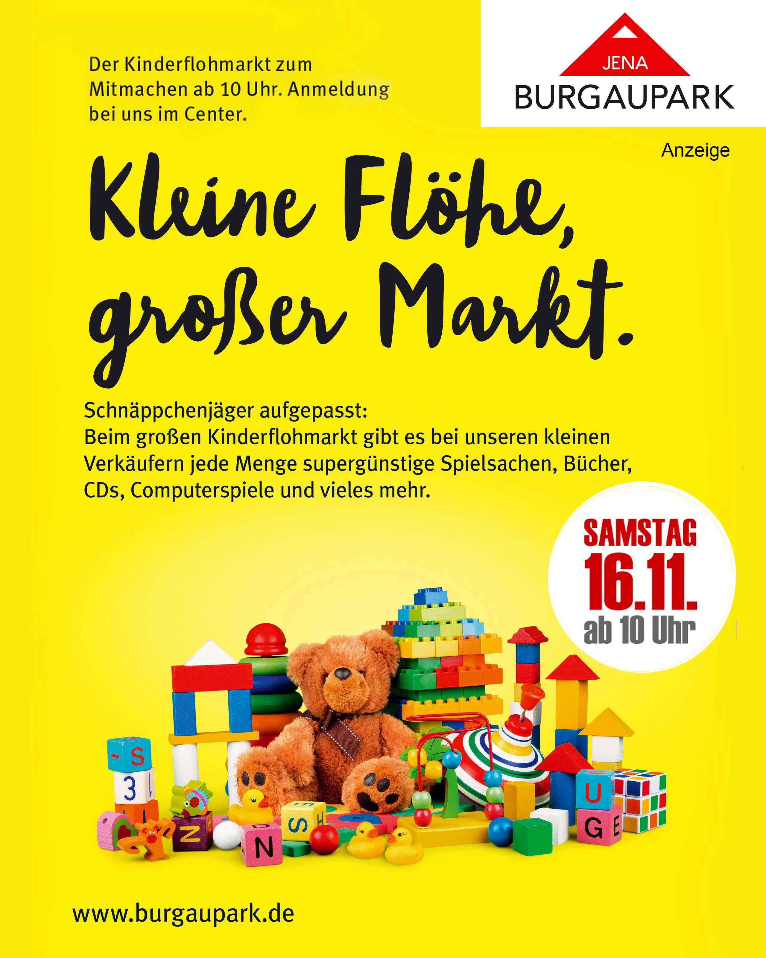 Burgaupark - Kinderflohmarkt