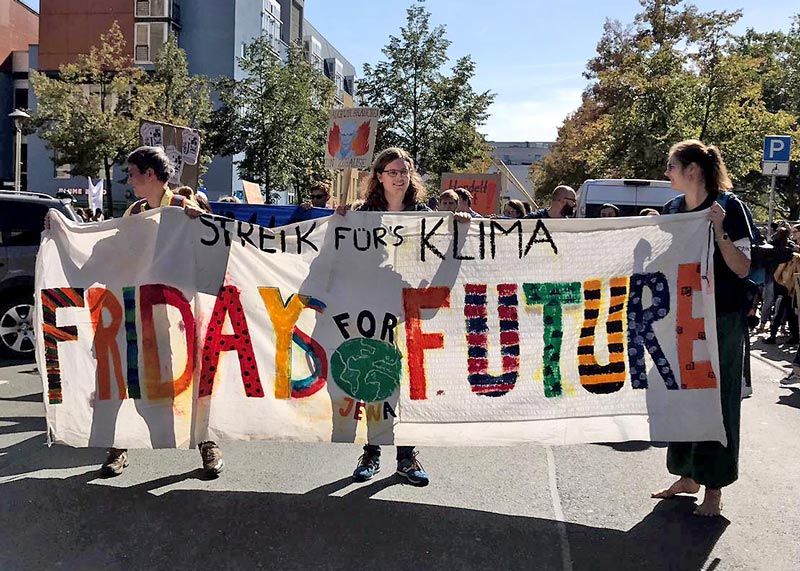 Die Klima-Aktivisten von Fridays for Future in Jena gehen wieder zum Protest auf die Straße.