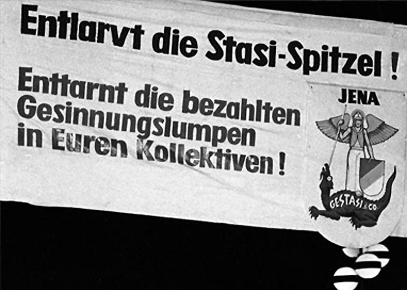 Proteste und Demonstrationen im Herbst 1989 gab es auch in Jena.